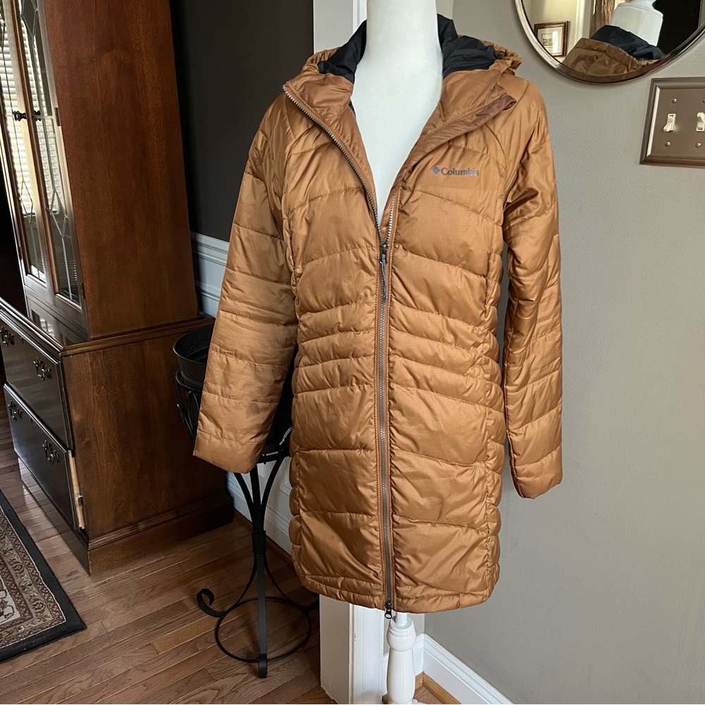 Columbia Brown Puffer Jacket- Karis Gale